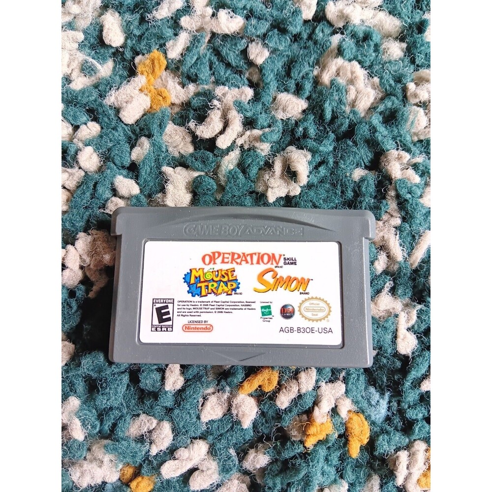 Operation Mouse Trap Simon for Nintendo GameBoy Advance (Cartridge Only) tested